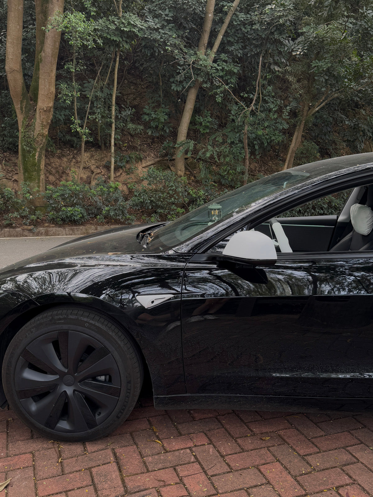 PureDeco Side Camera Cover for Tesla Model 3 Highland 24+ / Y Juniper 25+