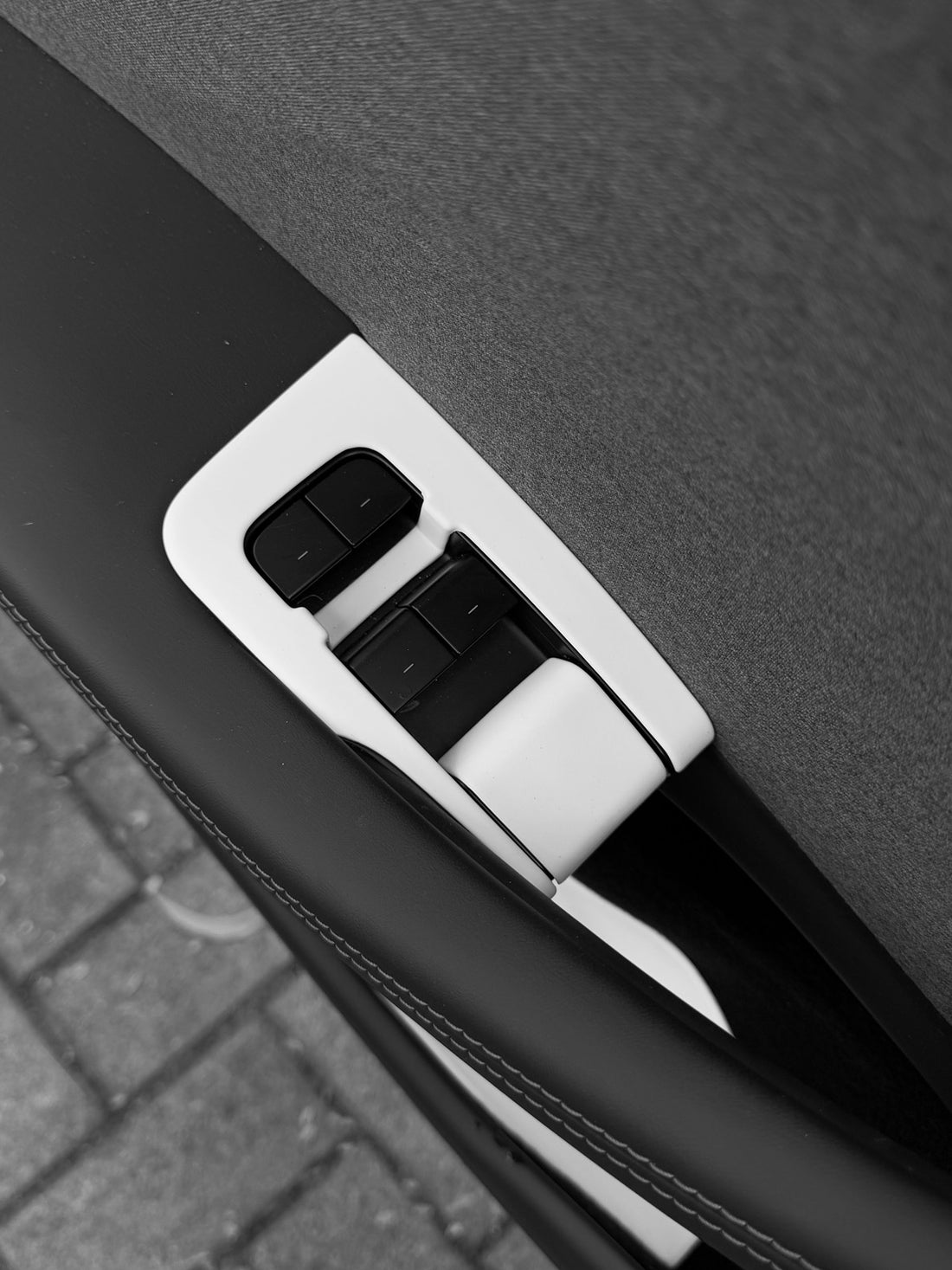 ciiyaa PureDeco Window Button Cover for Tesla Model 3 Highland 24+
