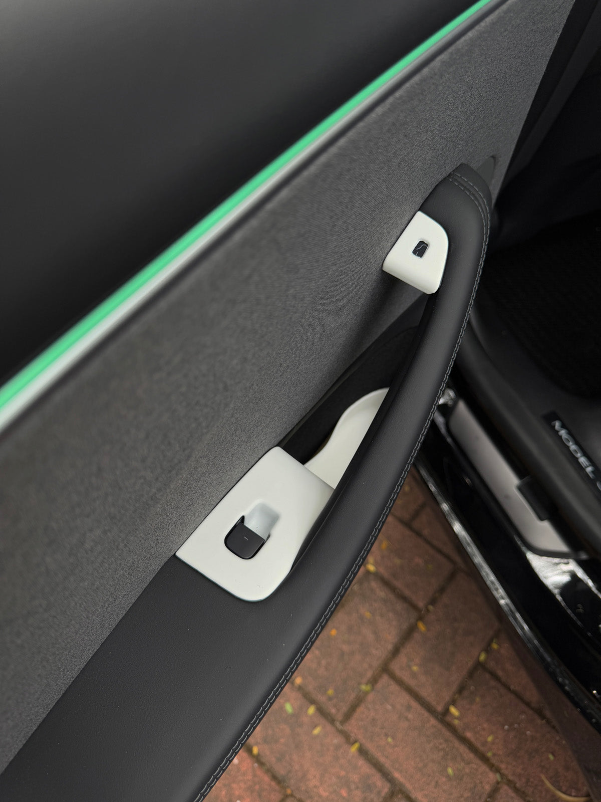 PureDeco Window Button Cover for Tesla Model 3 Highland 24+