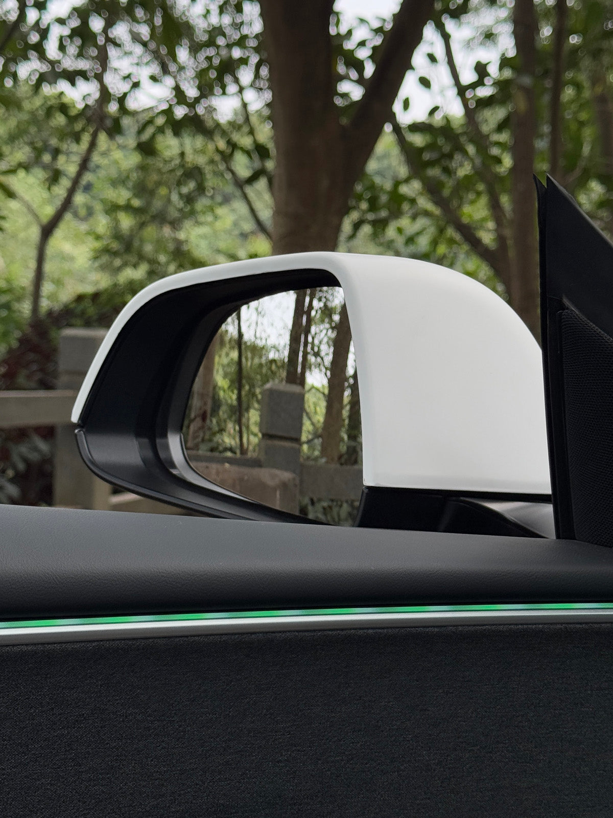 PureDeco Rear Mirror Cover for Tesla Model 3 Highland 24+