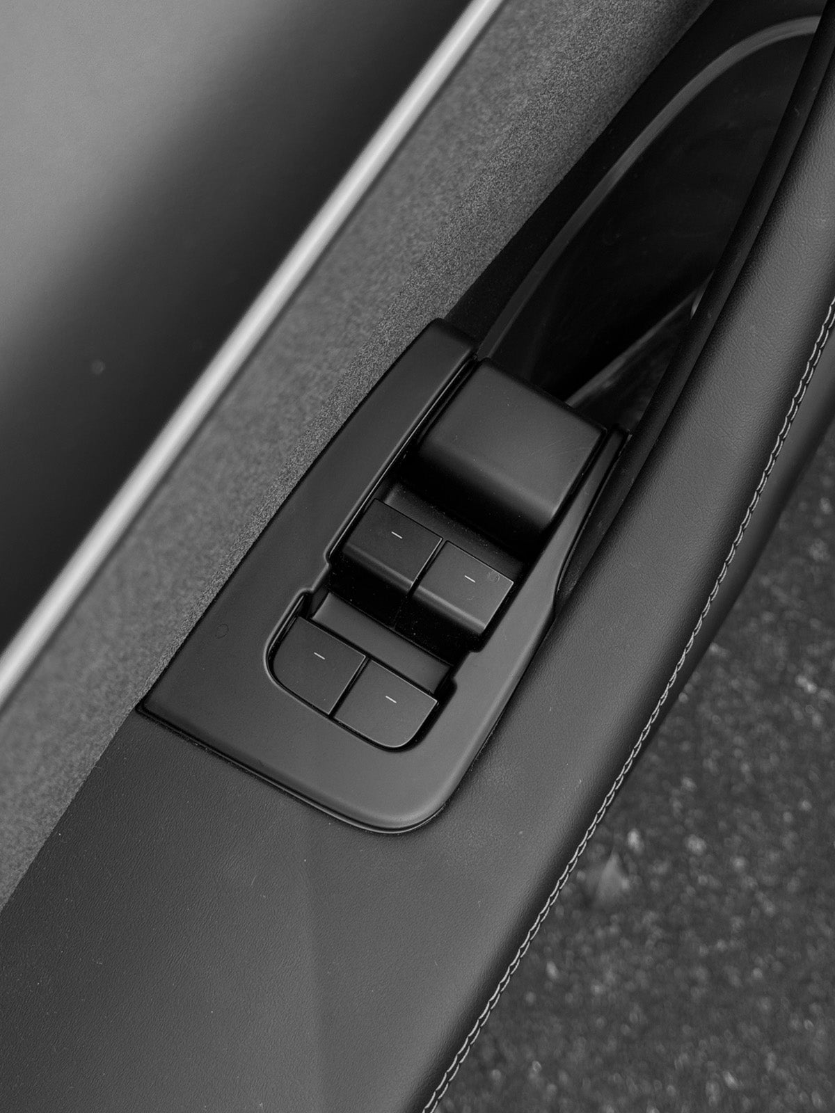 PureDeco Window Button Cover for Tesla Model Y Juniper 25+