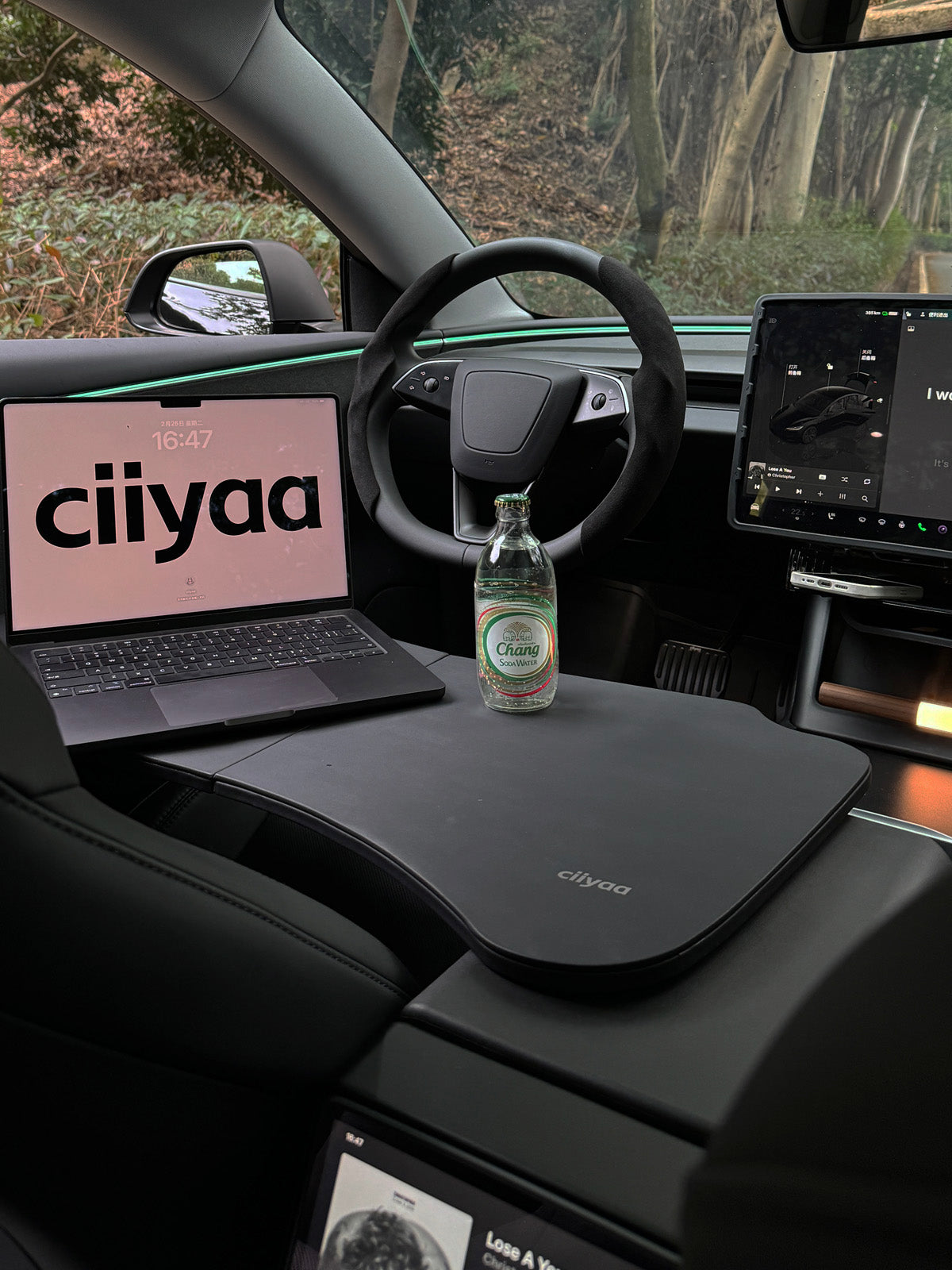 PureDeco Rear Air Outlet Cover for Tesla Model 3 Highland 24+ / Y Juniper 25+