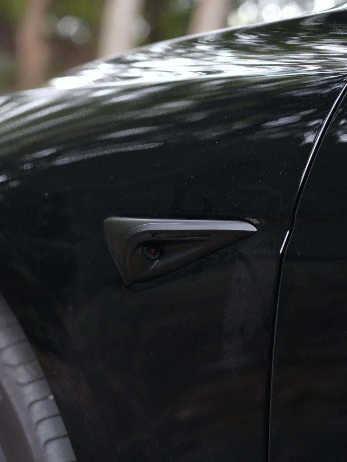 PureDeco Side Camera Cover for Tesla Model 3 Highland 24+ / Y Juniper 25+