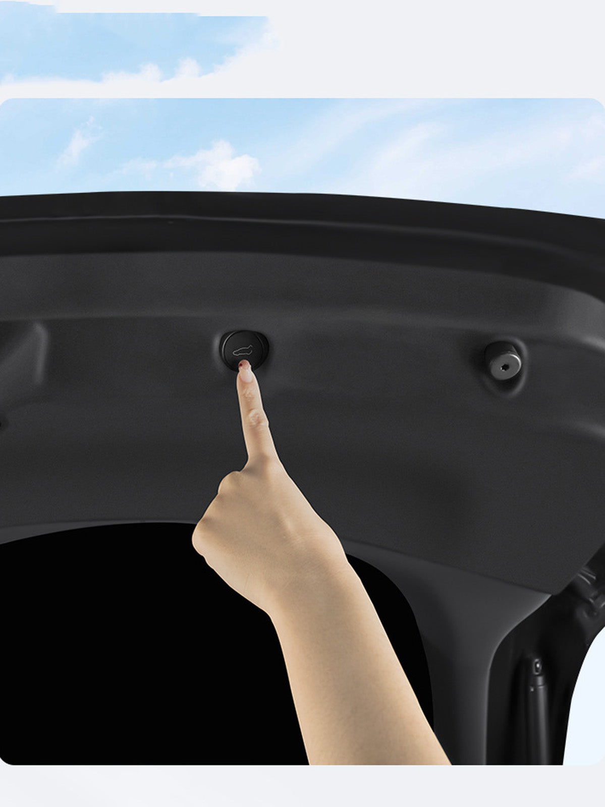 Rear Trunk Tailgate Guard for Tesla Model 3(24-26) / Y(20-26)