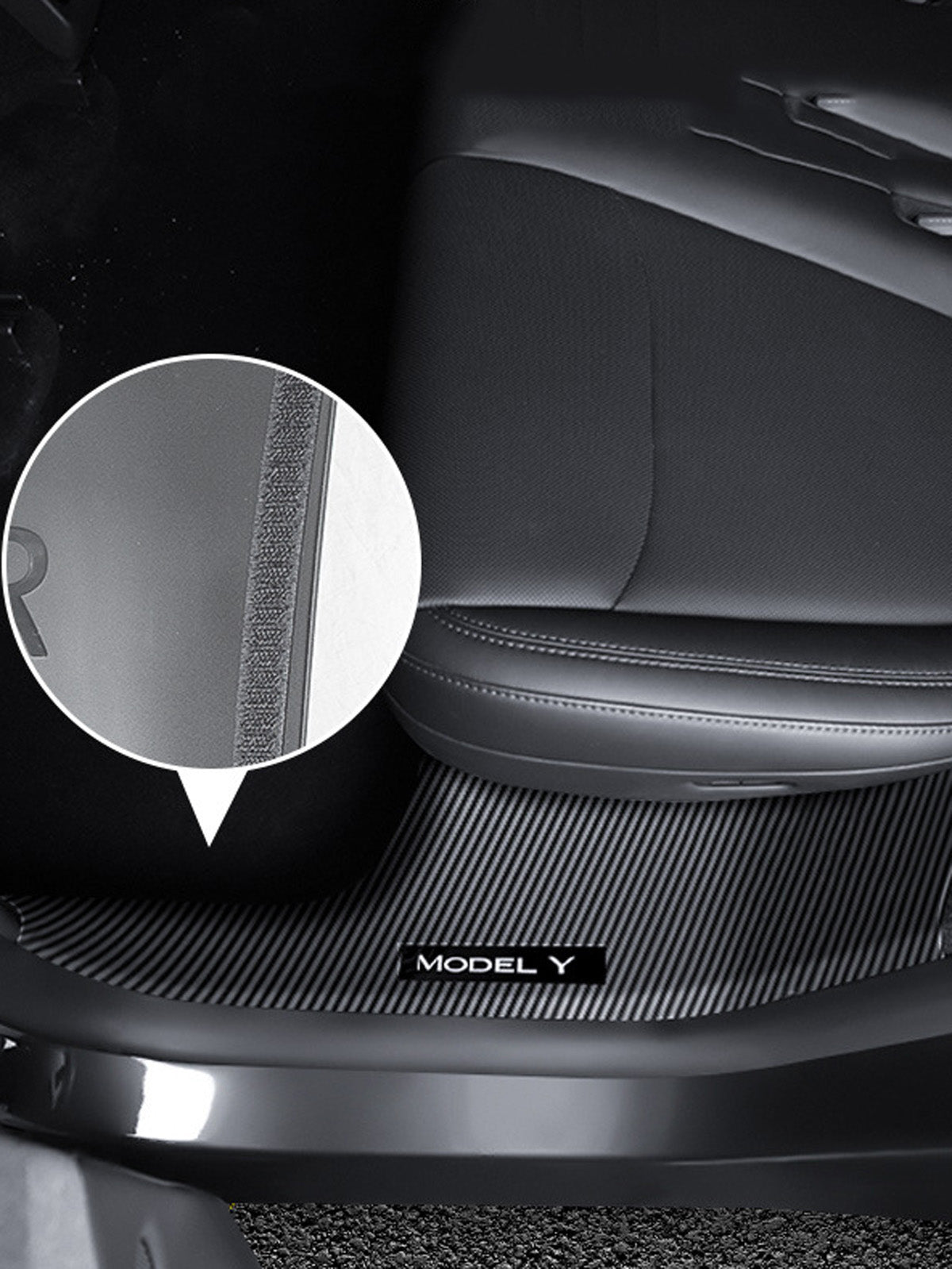 Door Sill Protector for Tesla Model 3(24-26) / Y(20-26)