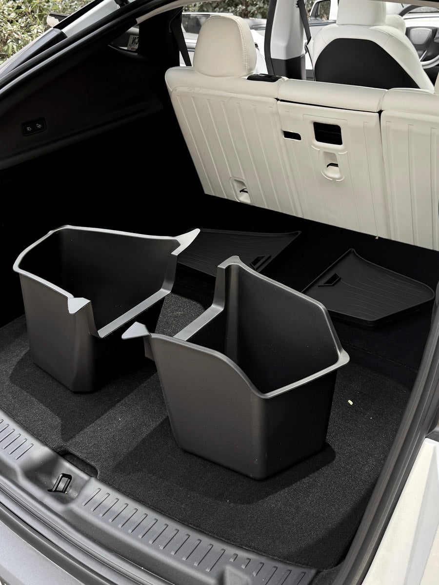 ciiyaa Trunk Storage Bins for Tesla Model 3(24-26) / Y(20-26) / YL(25-26)
