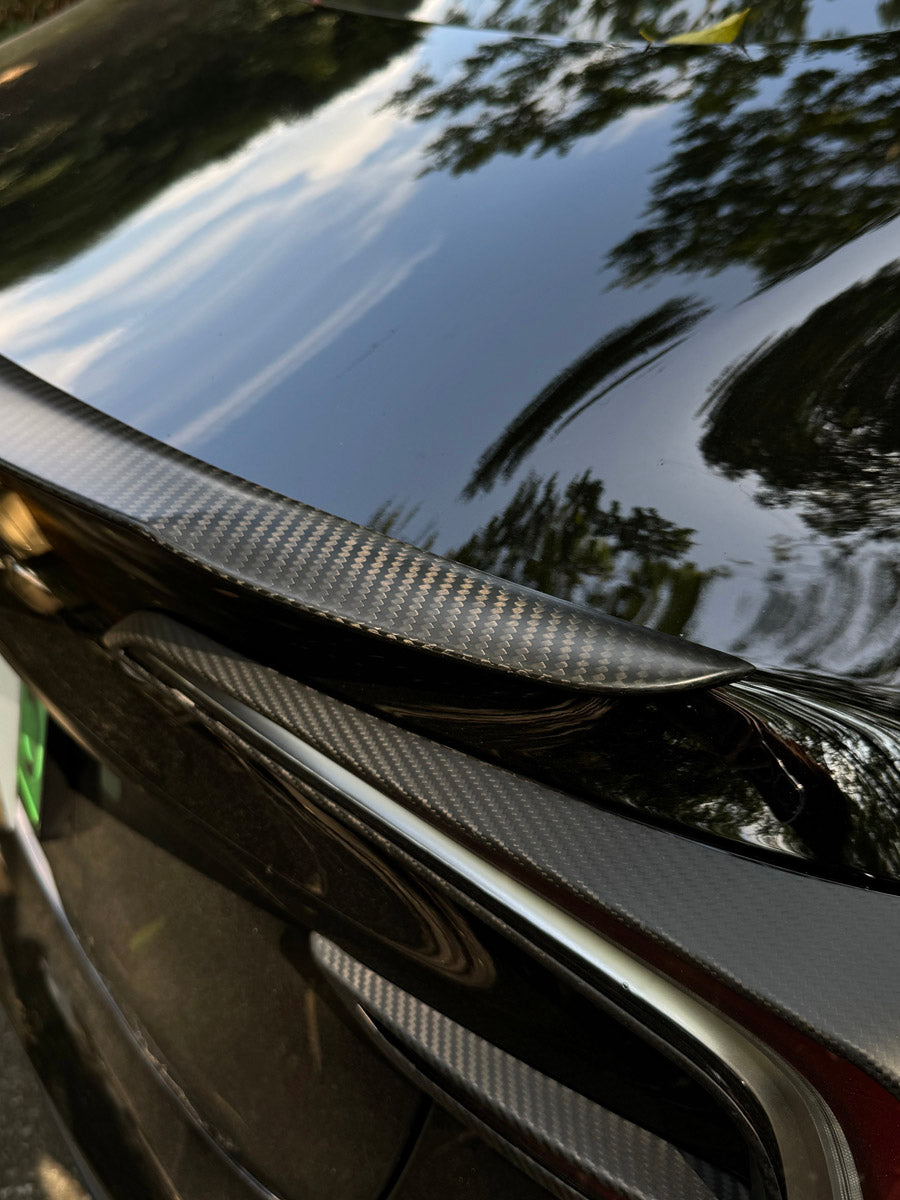 Carbon Fiber Rear Spoiler Performance for Tesla Model 3 Highland 24+