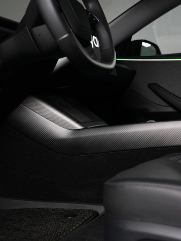ciiyaa Carbon Fiber Center Control Side Trim for Tesla Model 3 (24-26) / Y (25-26) / YL (25-26)