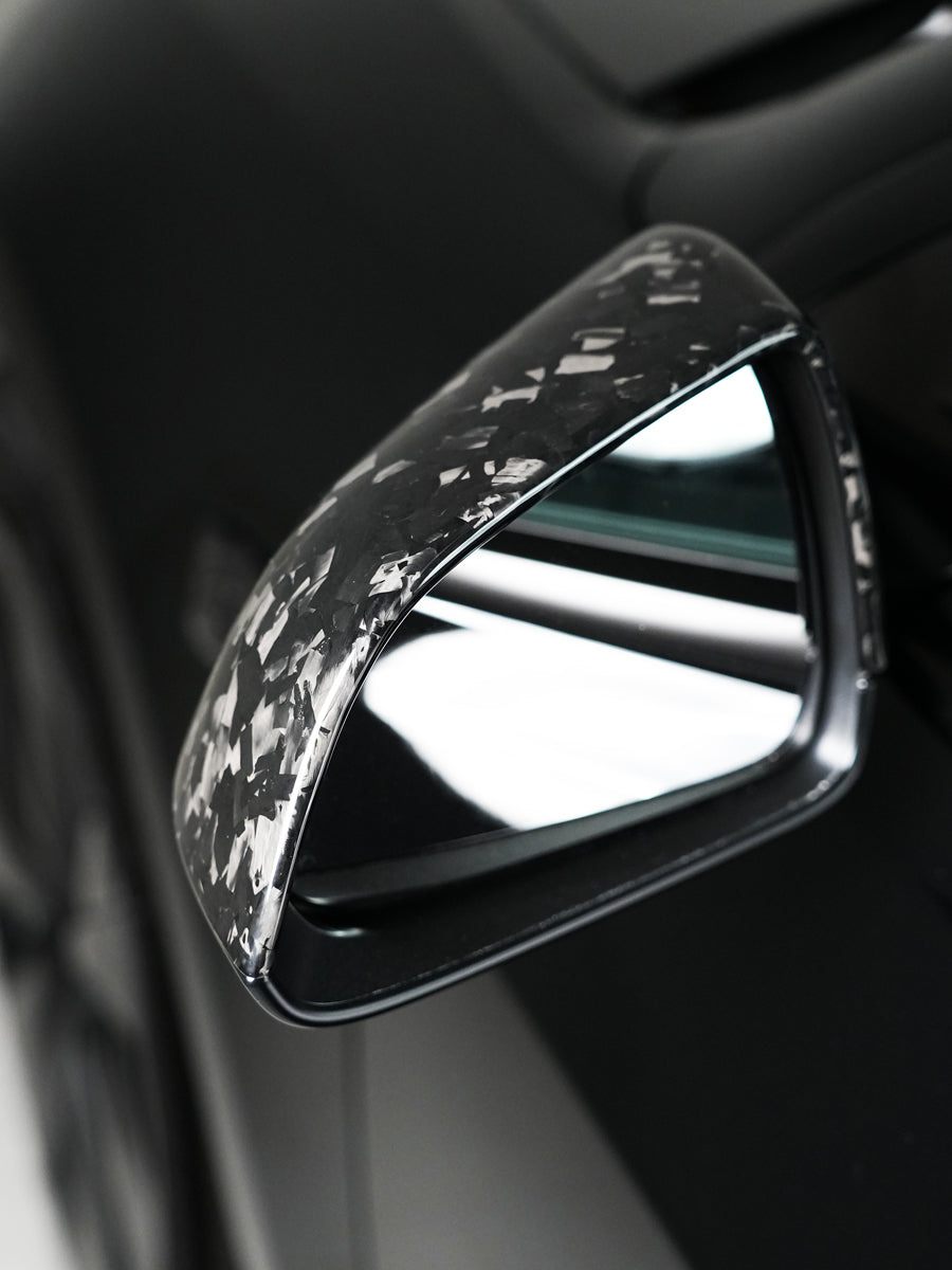 ciiyaa Carbon Fiber Rearview Mirror Cover for Tesla Model 3 Highland 24+