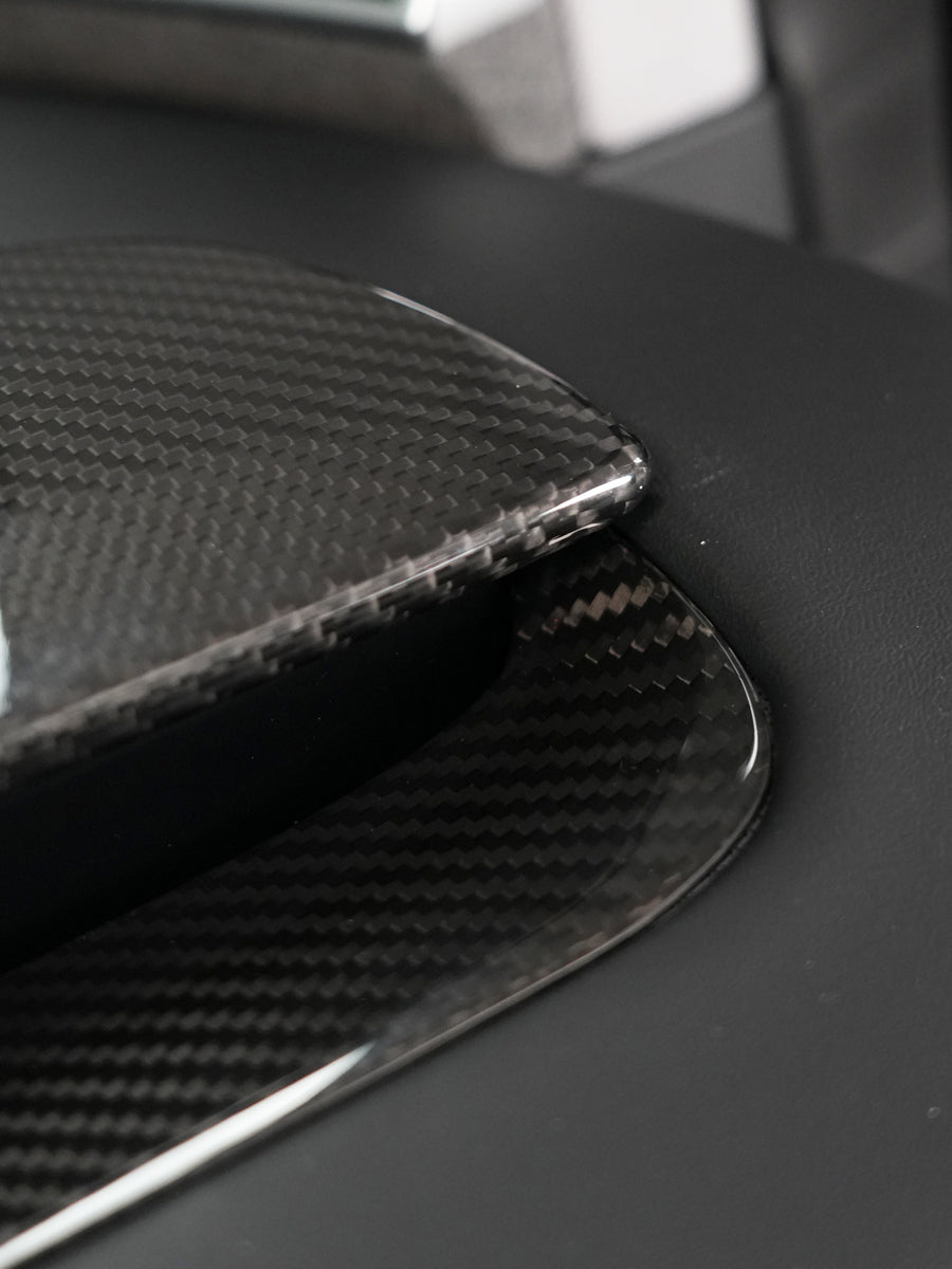 ciiyaa Carbon Fiber Dashboard Trim for Tesla Model 3 (24-26) / Y (25-26) / YL (25-26)