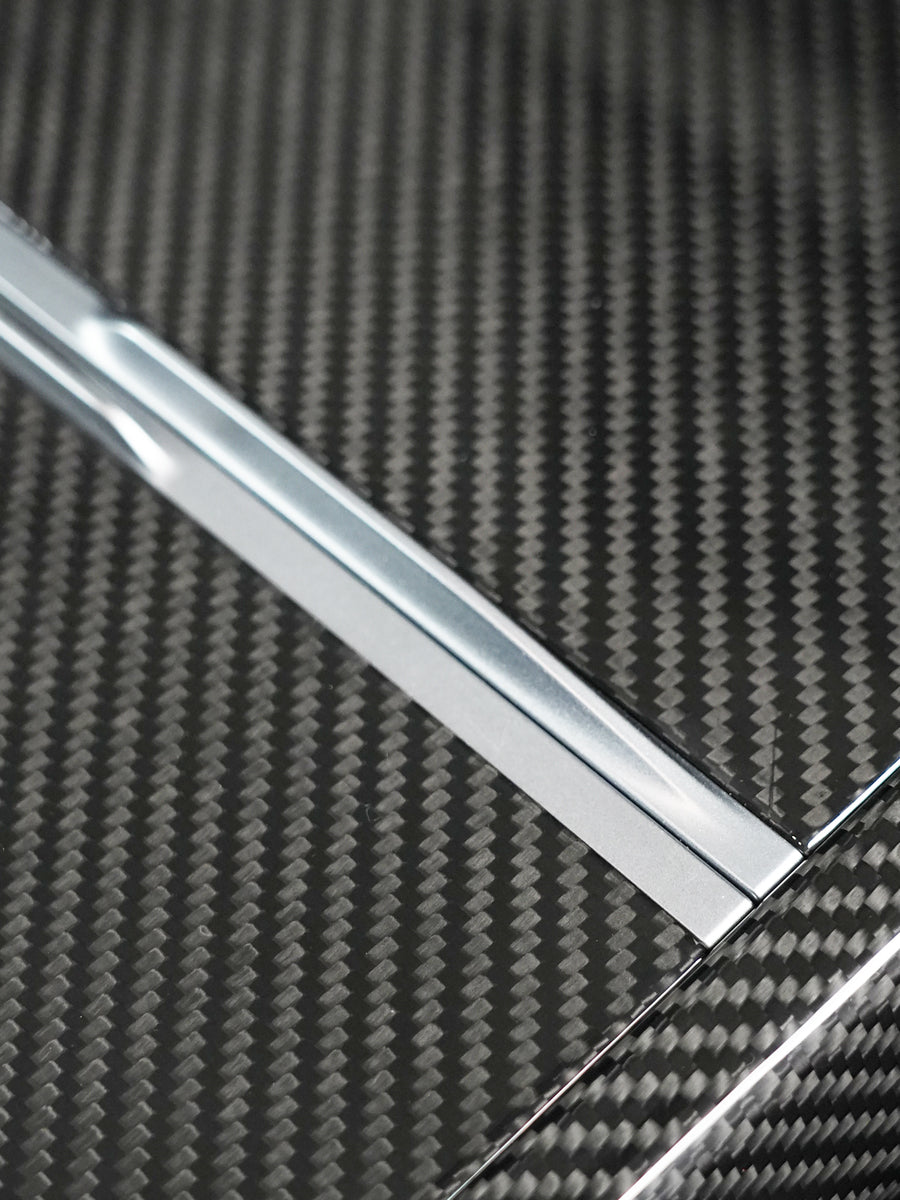 ciiyaa Carbon Fiber Center Console Sticker for Tesla Model 3 (24-26) / Y (25-26) / YL (25-26)