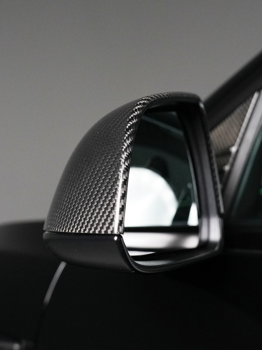 ciiyaa Carbon Fiber Rearview Mirror Cover for Tesla Model 3 Highland 24+