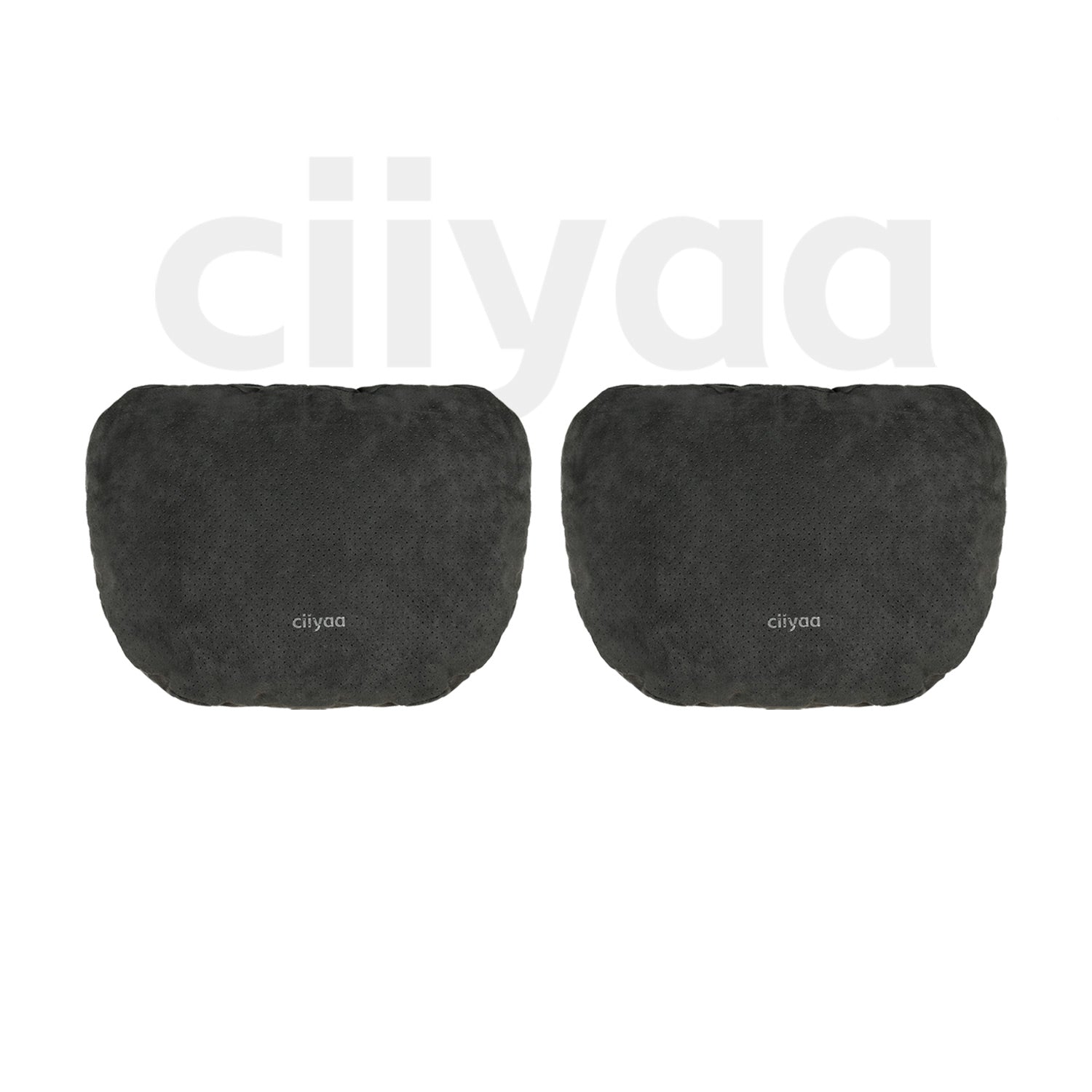 ciiyaa Alcantara Headrest Neck Pillow Lumbar Support