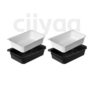 ciiyaa Rear Under Seat Storage Box for Tesla Model Y(20-26)